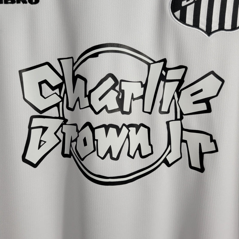 Camisa Santos Edição Especial Charlie Brown Branca 22/23 - Versão Torcedor